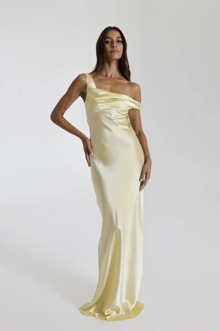 Monika Gown Lemon